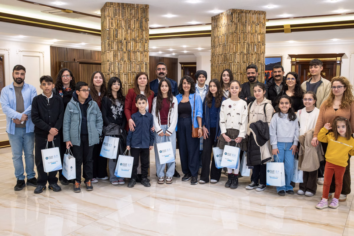 Eşbaşkanlar, Kent Konseyi Çocuk Meclisi üyeleriyle bir araya geldi